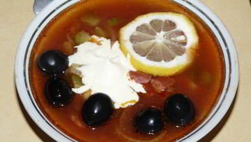 Рецепт Солянки сборной мясной