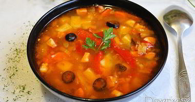 Рецепт Солянки со сладким перцем