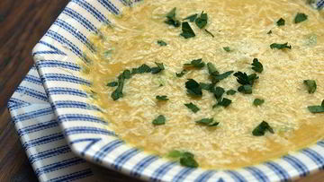 Рецепт Супа из чечевицы с перцем и тмином