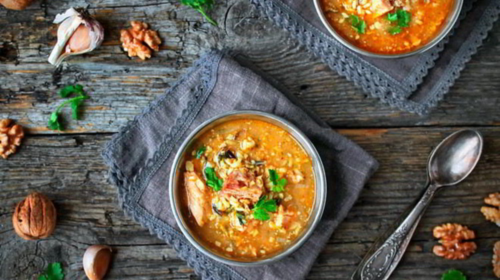 Как приготовить грузинский суп харчо со свининой