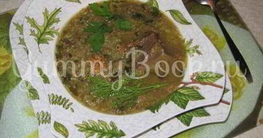 Рецепт Грузинского супа Харчо