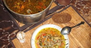 Рецепт Харчо из баранины с Ткемали