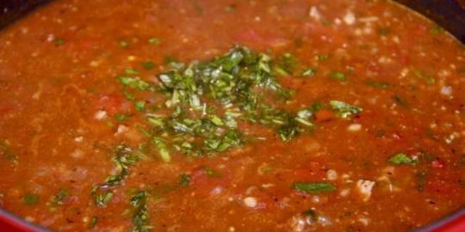 Рецепт харчо из баранины