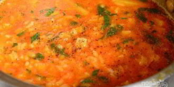 Рецепт харчо из курицы