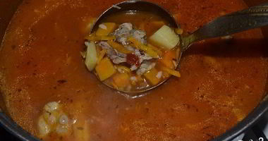 Рецепт Харчо из свиных ребрышек