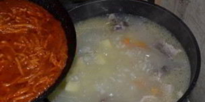 Рецепт харчо из свиных ребрышек