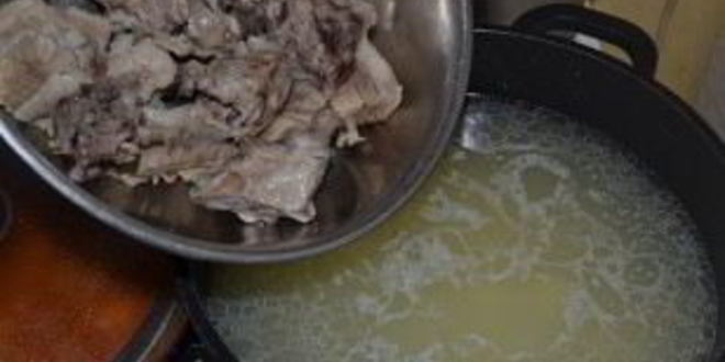 Рецепт харчо из свиных ребрышек