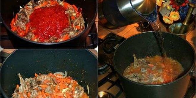 Рецепт харчо с бараньими ребрышками