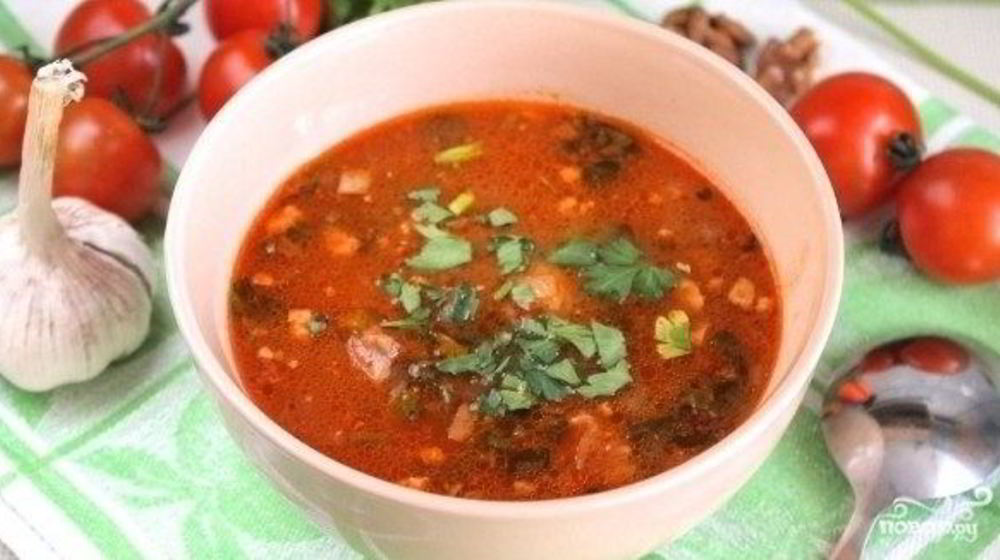 Как приготовить харчо с помидорами