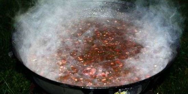 Рецепт харчо в казане