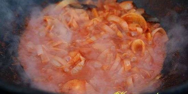 Рецепт харчо в казане