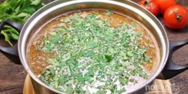 Рецепт супа харчо классический