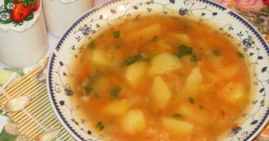 Рецепт Супа Харчо постный