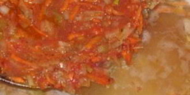 Рецепт супа харчо постный