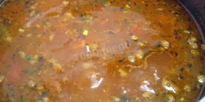 Рецепт супа харчо с говядиной и рисом