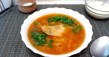 Рецепт Супа Харчо с картошкой рисом и курицей
