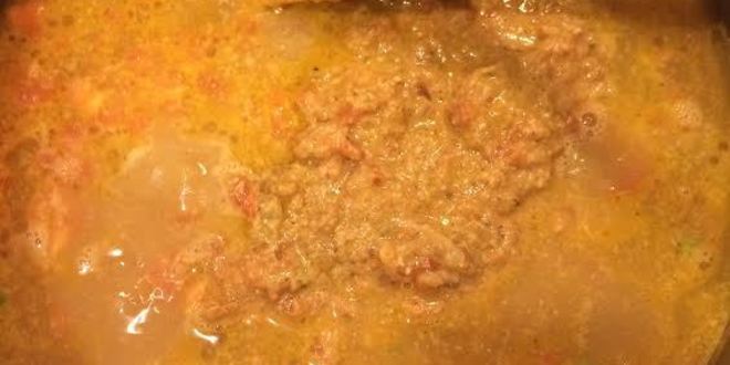 Рецепт супа харчо с орехами