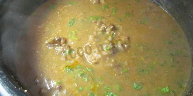 Рецепт супа харчо в мультиварке