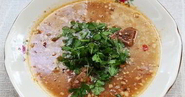 Рецепт Вкусного супа харчо из говядины с рисом