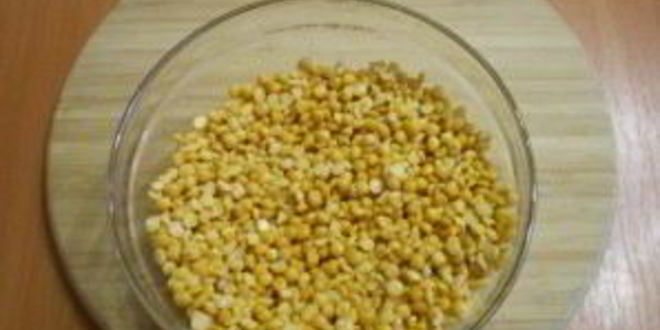 Рецепт горохового супа-пюре с гренками