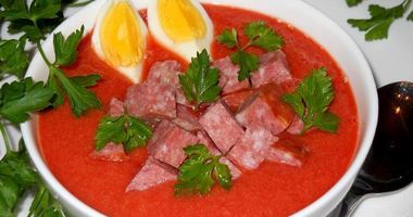 Рецепт Холодного томатного супа-пюре Сальморехо