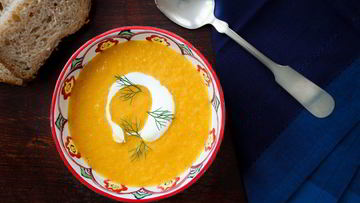 Рецепт Морковного супа-пюре с фенхелем