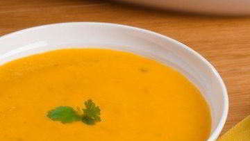 Рецепт Морковного супа-пюре с кориандром и вермутом