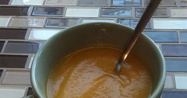 Рецепт Овощного супа-пюре с кабачками и чесноком