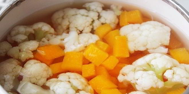 Рецепт пряного овощной суп-пюре