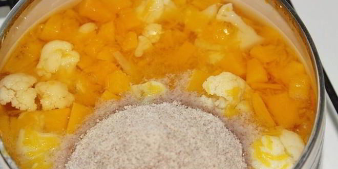 Рецепт пряного овощной суп-пюре