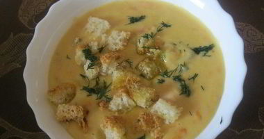 Рецепт Супа-пюре горохового с копченостями