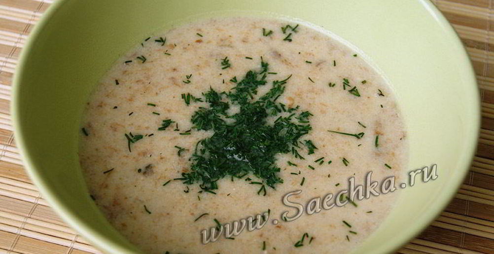 Рецепт суп пюре картофельный с сыром