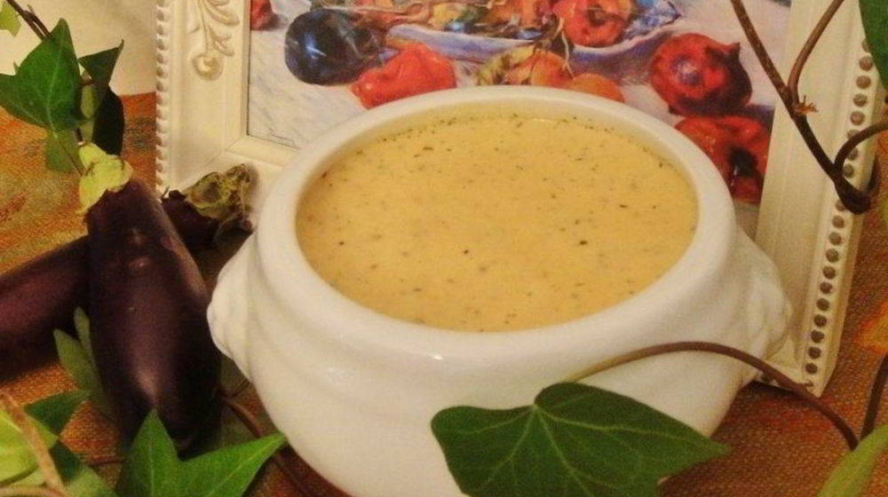 Как приготовить суп-пюре из баклажана