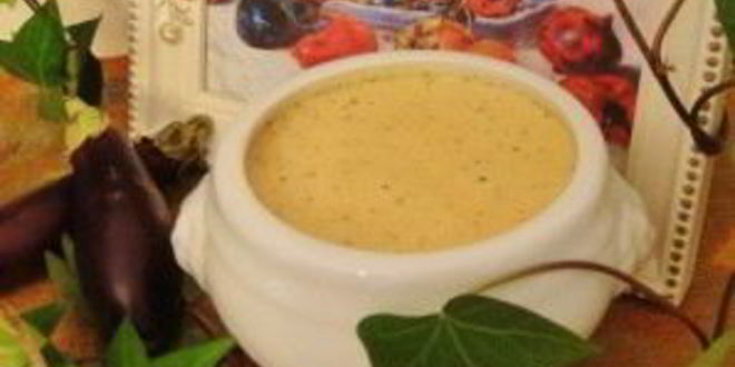 Рецепт супа-пюре из баклажана