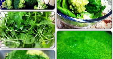 Рецепт Супа пюре из брокколи, корня сельдерея и салатной зелени