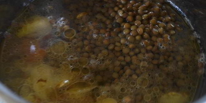 Рецепт супа-пюре из чечевицы