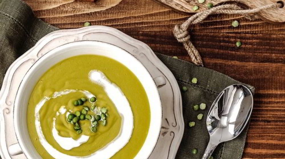 Как приготовить суп-пюре из колотого зеленого гороха