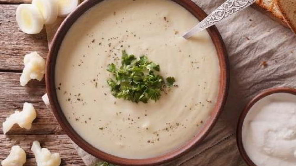 Как приготовить суп-пюре из цветной капусты