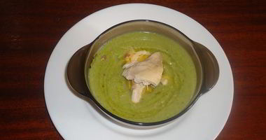 Рецепт Супа-пюре из зеленого горошка и кукурузы