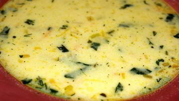 Рецепт Супа пюре картофельный с сыром