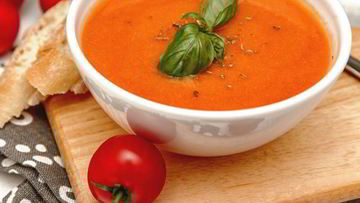 Рецепт Супа-пюре с болгарским перцем и томатом