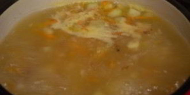 Рецепт супа-пюре с копченой курицей