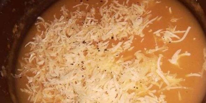 Рецепт супа-пюре тыквенно-сырный