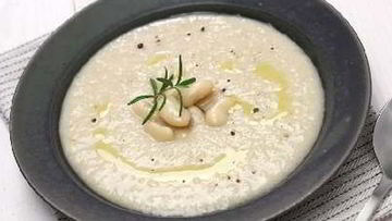 Рецепт Тосканского фасолевого супа-пюре