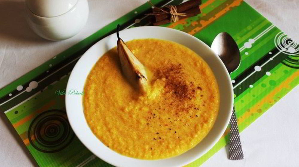 Как приготовить тыквенно-грушевого суп-пюре