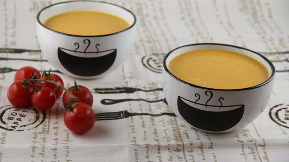 Как приготовить тыквенно-морковного суп-пюре с кокосовым молоком и имбирем