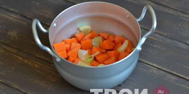 Рецепт тыквенно-морковного суп-пюре