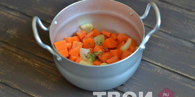 Рецепт тыквенно-морковного суп-пюре
