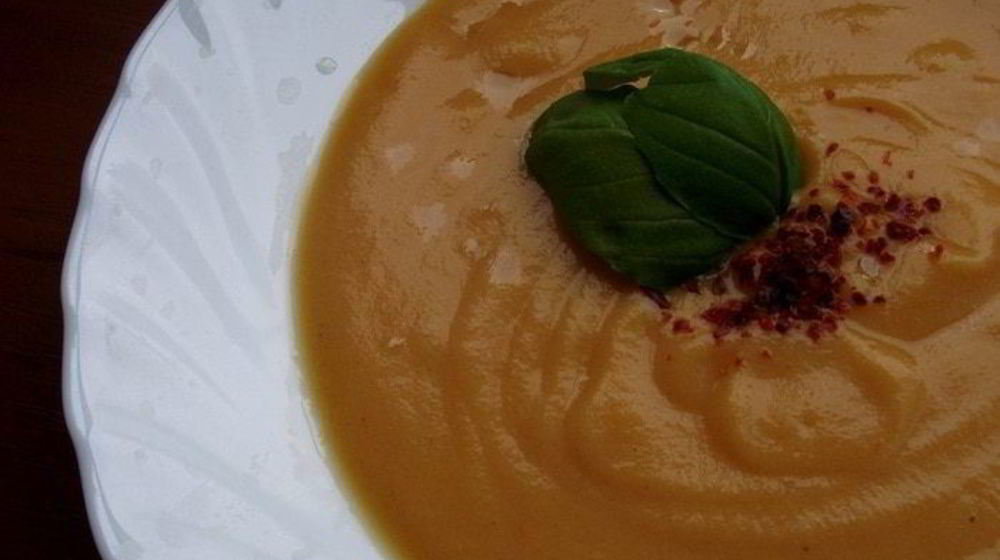 Как приготовить тыквенный суп-пюре с белым вином