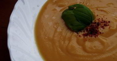 Рецепт Тыквенного супа-пюре с белым вином